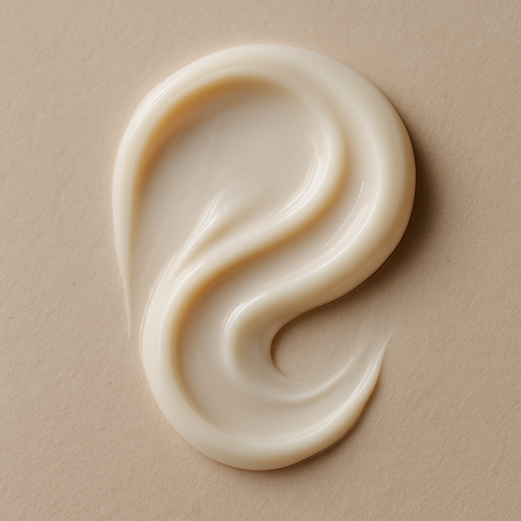 Close-up texture of a Zohii Labs cream formula